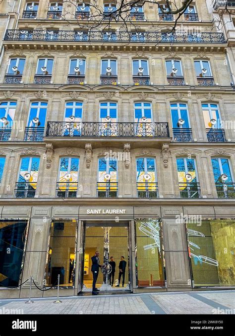 ysl store paris champs elysees|st laurent champs élysées.